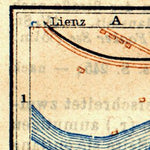Waldin Villach town plan, 1911 digital map