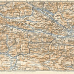 Waldin West Karawanks (Karawanken) and North Julian Apls (Julijske Alpe, Alpi Giulie), 1929 digital map
