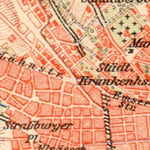 Waldin Wiesbaden environs map, 1927 digital map