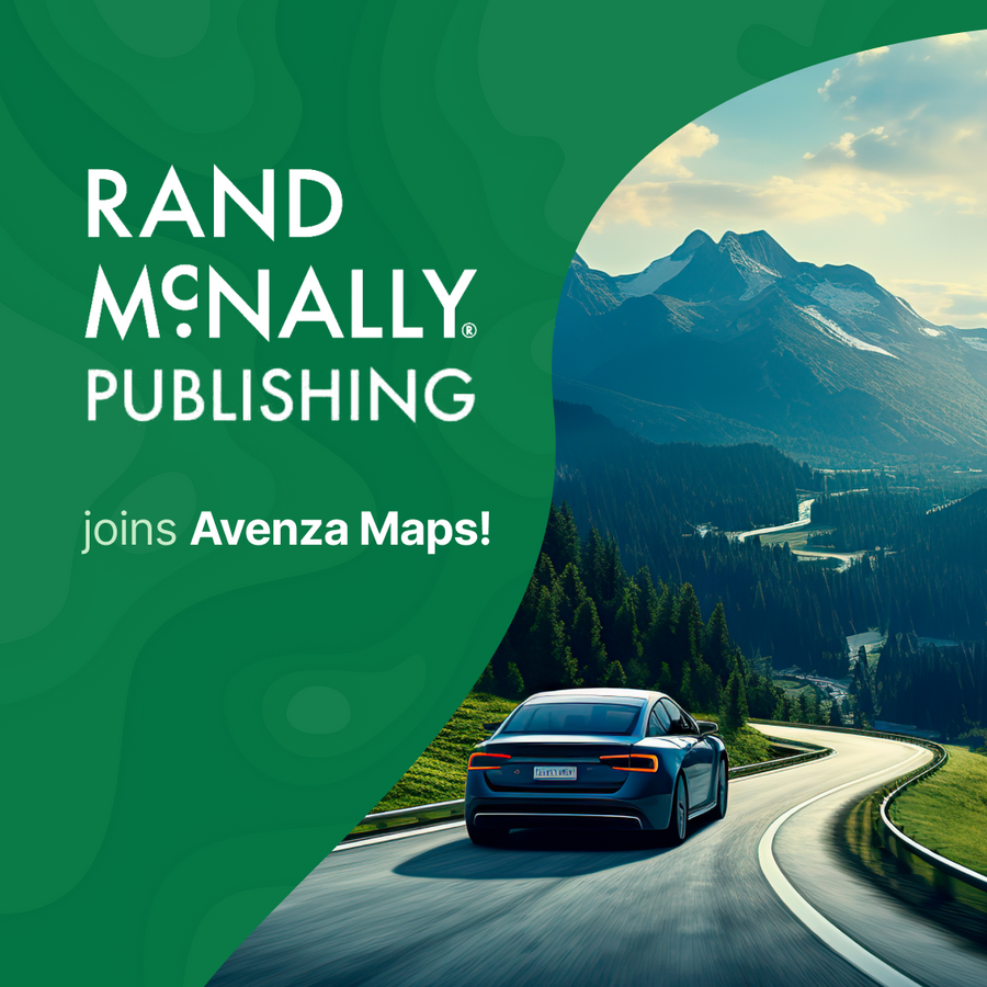 Rand McNally Publishing Announces Historic Partnership with Avenza, Making Trusted Maps Digitally Available for the First Time