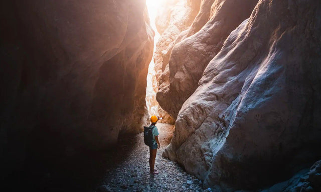 Woman exploring the Saklikent Gorge in Turkiye