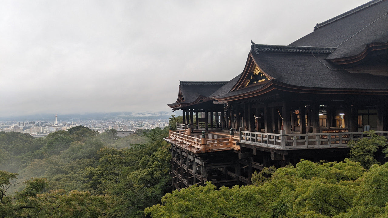 Kiyomizu-dera temple in Kyoto City