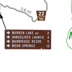 Hat Creek Rim trailhead map Preview 3