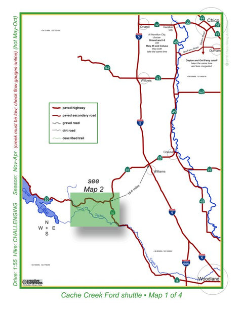 Cache Creek Ford overview map Preview 1