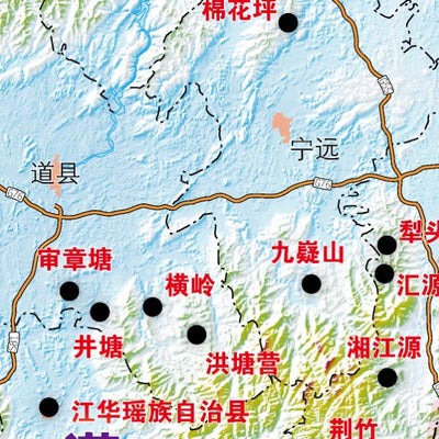 南岭走廊瑶族分布图 Preview 3