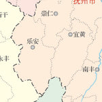 江西省地图（政区版8开） Preview 2