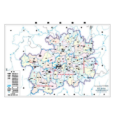 贵州省地图 Preview 1