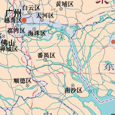 粤港澳大弯区地图 Preview 2