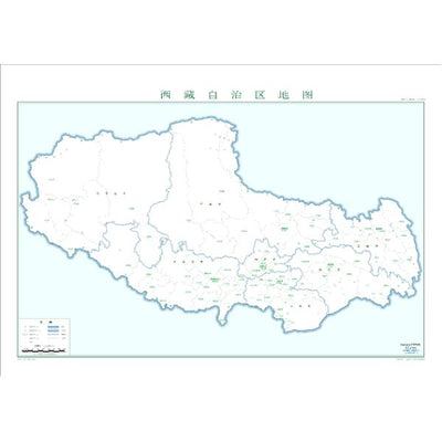 西藏自治区地图 Preview 1