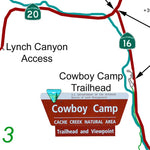 Cache Creek Ridge trailhead map Preview 3