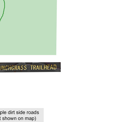 Bunchgrass to Magee trailhead map Preview 2