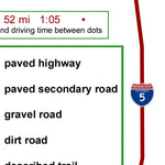 Magee Peak from Tamarack overview map Preview 3