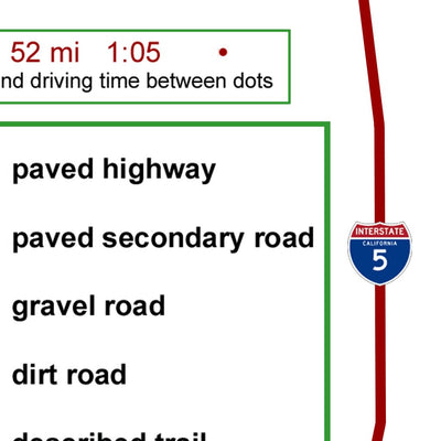 Magee Peak from Tamarack overview map Preview 3