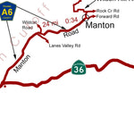 Lake Eiler from Tamarack overview map Preview 2