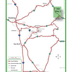 Hat Creek Rim overview map Preview 1