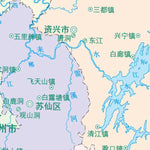 郴州市标准地图政区图8开 Preview 2