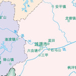 13娄底市标准地图政区图8开 Preview 2