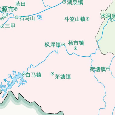 13娄底市标准地图政区图8开 Preview 3