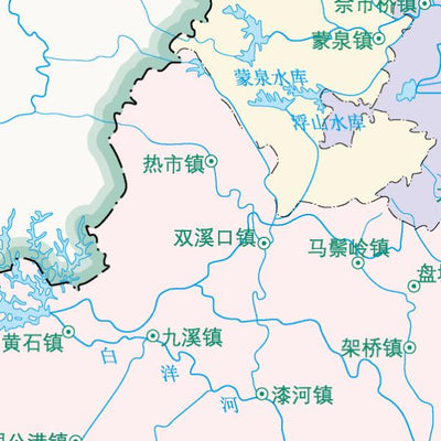 7常德市标准地图政区图8开 Preview 2
