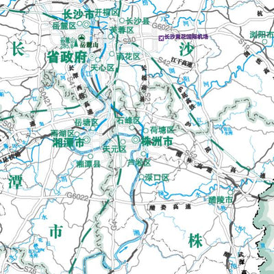 湖南省全要素图1：100万 Preview 3