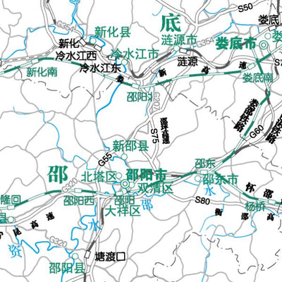 湖南省交通图1：200万 Preview 2