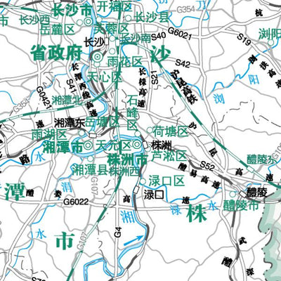 湖南省交通图1：200万 Preview 3