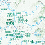 湖南省地形图1：200万 Preview 3