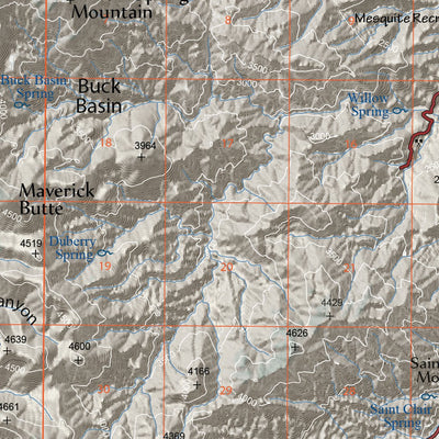 Arizona GMU 21 - FlatlineMaps 25 Preview 3