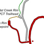 Hat Creek Rim trailhead map Preview 3