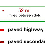 Hat Creek Rim highway map Preview 2