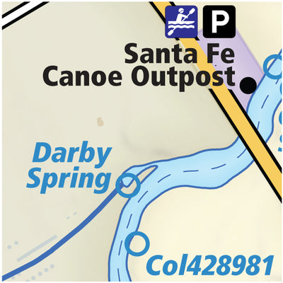 Map 01 - Ichetucknee and Santa Fe Rivers Preview 3