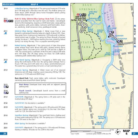 Map 04 - Ichetucknee and Santa Fe Rivers Preview 1