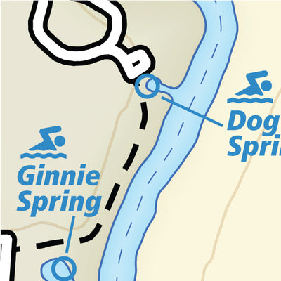 Map 05-1 - Ichetucknee and Santa Fe Rivers Preview 3