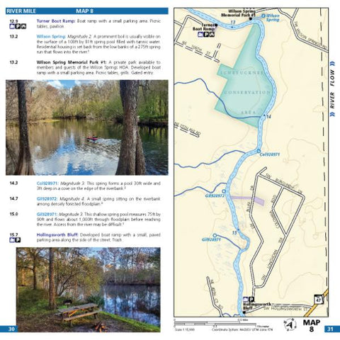 Map 08 - Ichetucknee and Santa Fe Rivers Preview 1