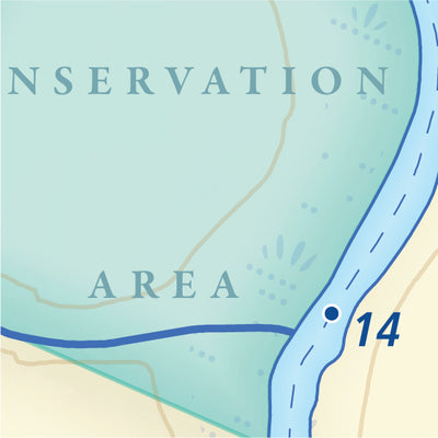 Map 08 - Ichetucknee and Santa Fe Rivers Preview 3