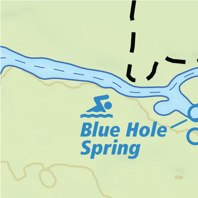 Map 14 - Ichetucknee and Santa Fe Rivers Preview 2