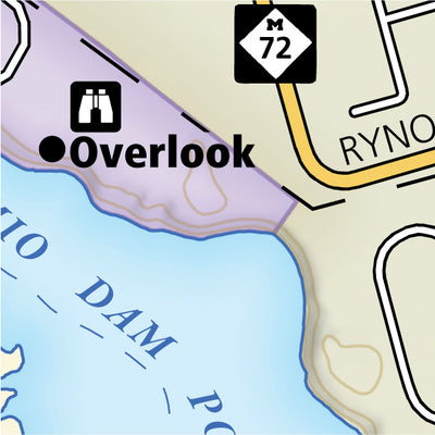 Map 10 - Au Sable River Preview 3