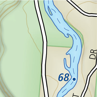 Map 12 - Au Sable River Preview 3