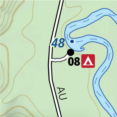 Map 17 - Au Sable River Preview 2