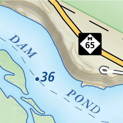 Map 19 - Au Sable River Preview 3