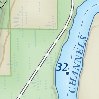Map 20 - Au Sable River Preview 3