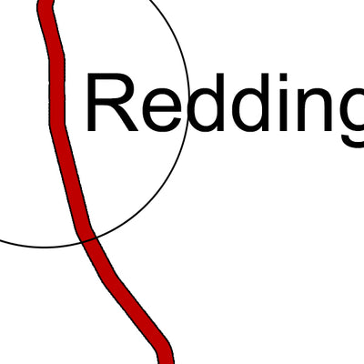 Shasta View highway map Preview 2