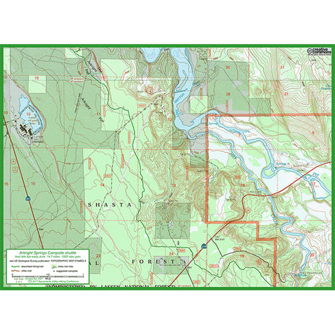 Arkright Springs hike map two 2021 Preview 1