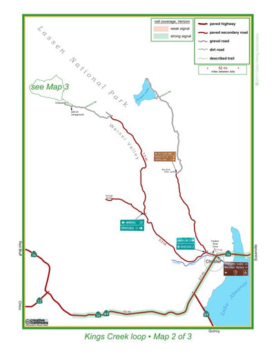 Kings Creek trailhead map Preview 1