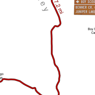 Kings Creek trailhead map Preview 2