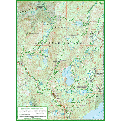 Lakes Basin and Little Jamison Cr trails Preview 1