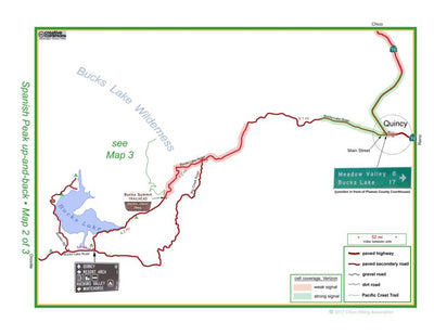 Spanish Peak trailhead map Preview 1
