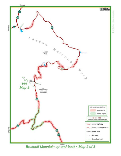 Brokeoff Mountain trailhead map Preview 1