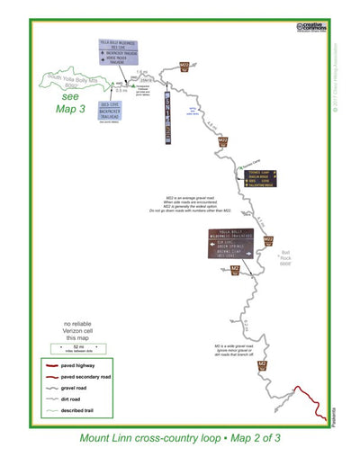 Mount Linn trailhead map Preview 1