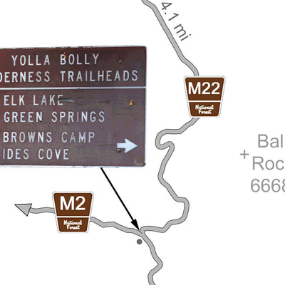 Mount Linn trailhead map Preview 3